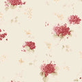 Manhattan Comfort Sunrise 32.7 Ft. X 20.5 In. Vinyl Red Floral Bouqute Wallpaper Covering
