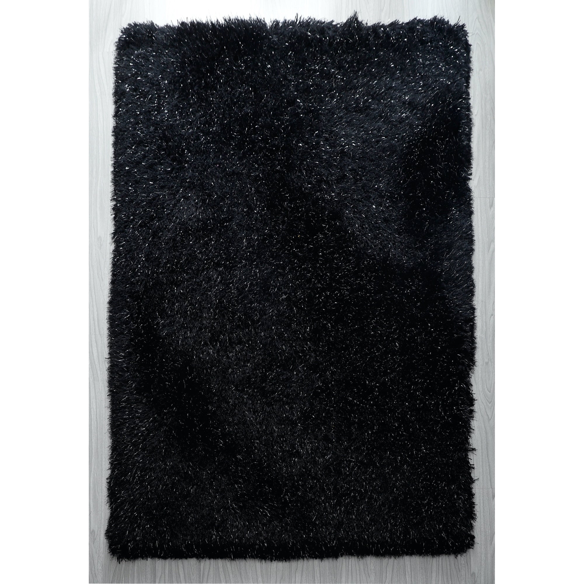 Manhattan Polyester Shag Area Rug 5 X 7 5 X 7