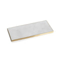 Mannara 15 Inch Long Marble Vanity Tray