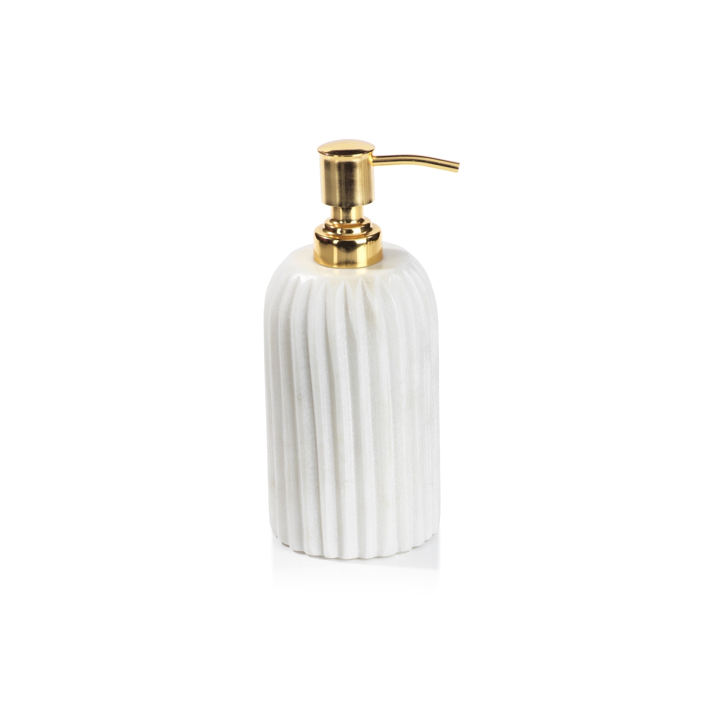 Mannara 5 Tall Marble Soap Dispenser