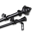 Instyledesign Manor Adjustable Double Curtain Rod