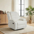 Manual 3 Position Plush Overstuffed Recliner Chair With Footrest