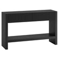 Manzanita 48 Wide Rectangular Solid Wood Fluted Console Table 48 Wide