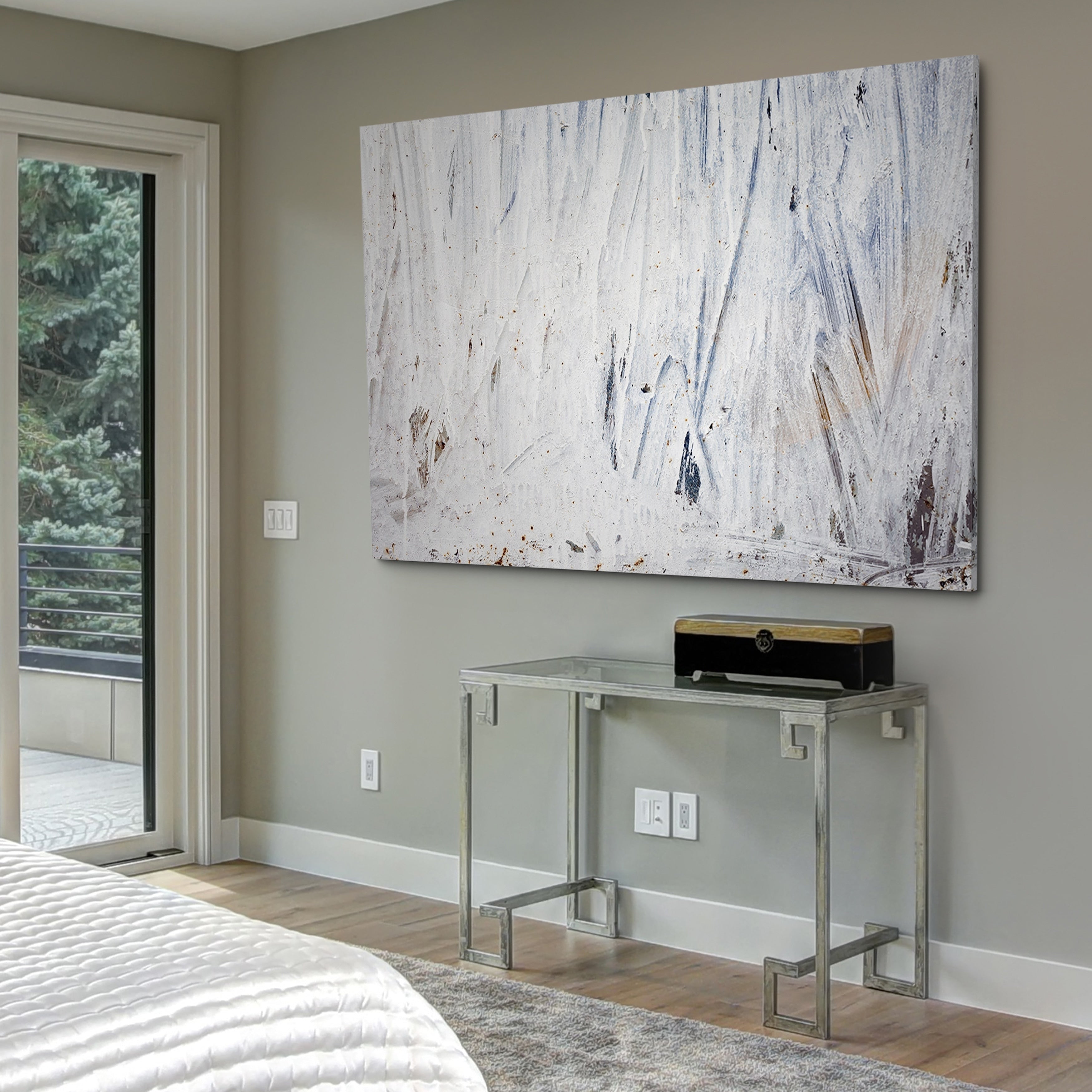 Maonsy Blue Gallery Wrapped Canvas
