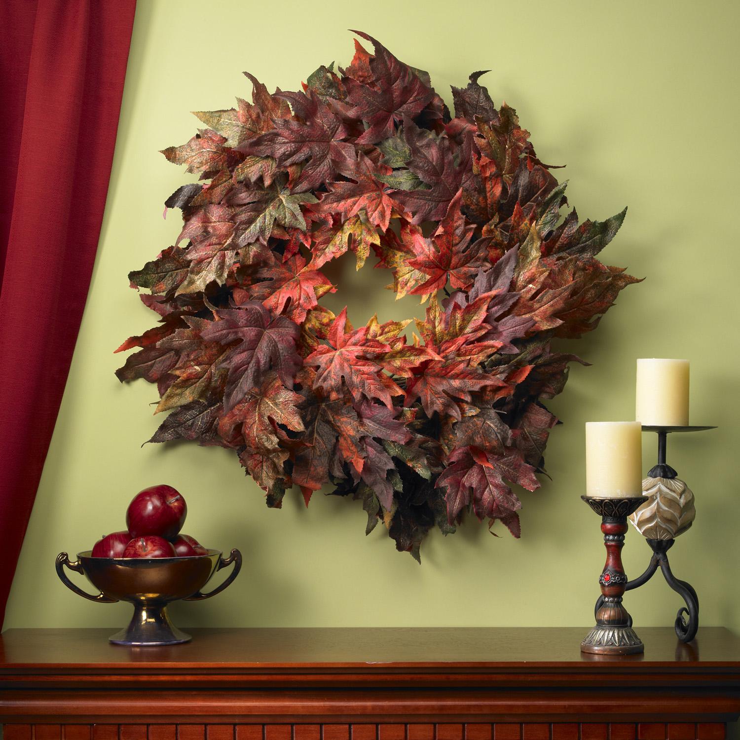 Maple Leaf 30 Inch Wreath