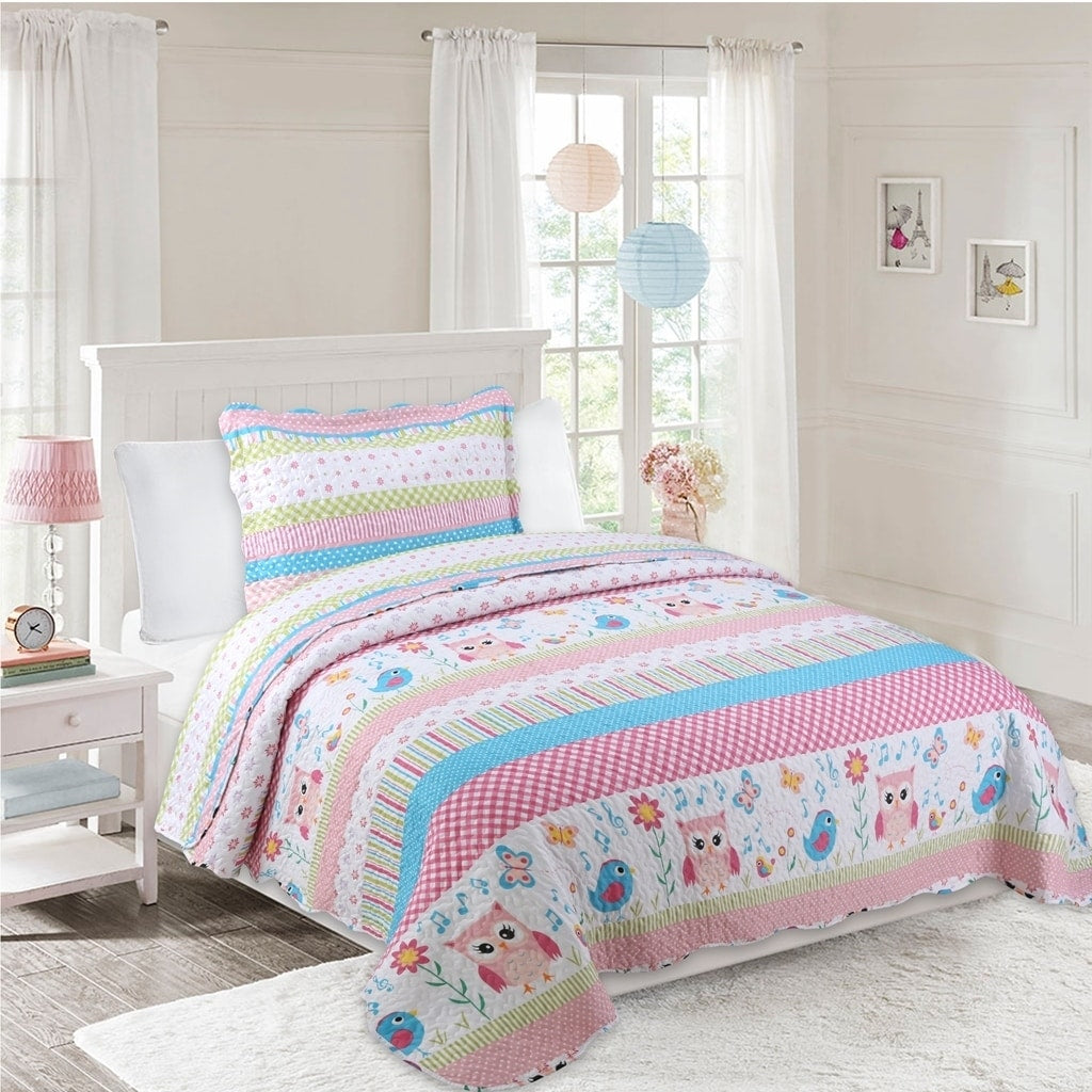 Marcielo 2 3 Pcs Kids Quilt Set For Teens Boys Girls