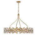 Marbella 14 Light Chandelier In Gold Shimmer By Breegan Jane
