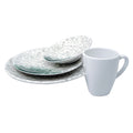Marble Melamine 4 Piece Dinner Set