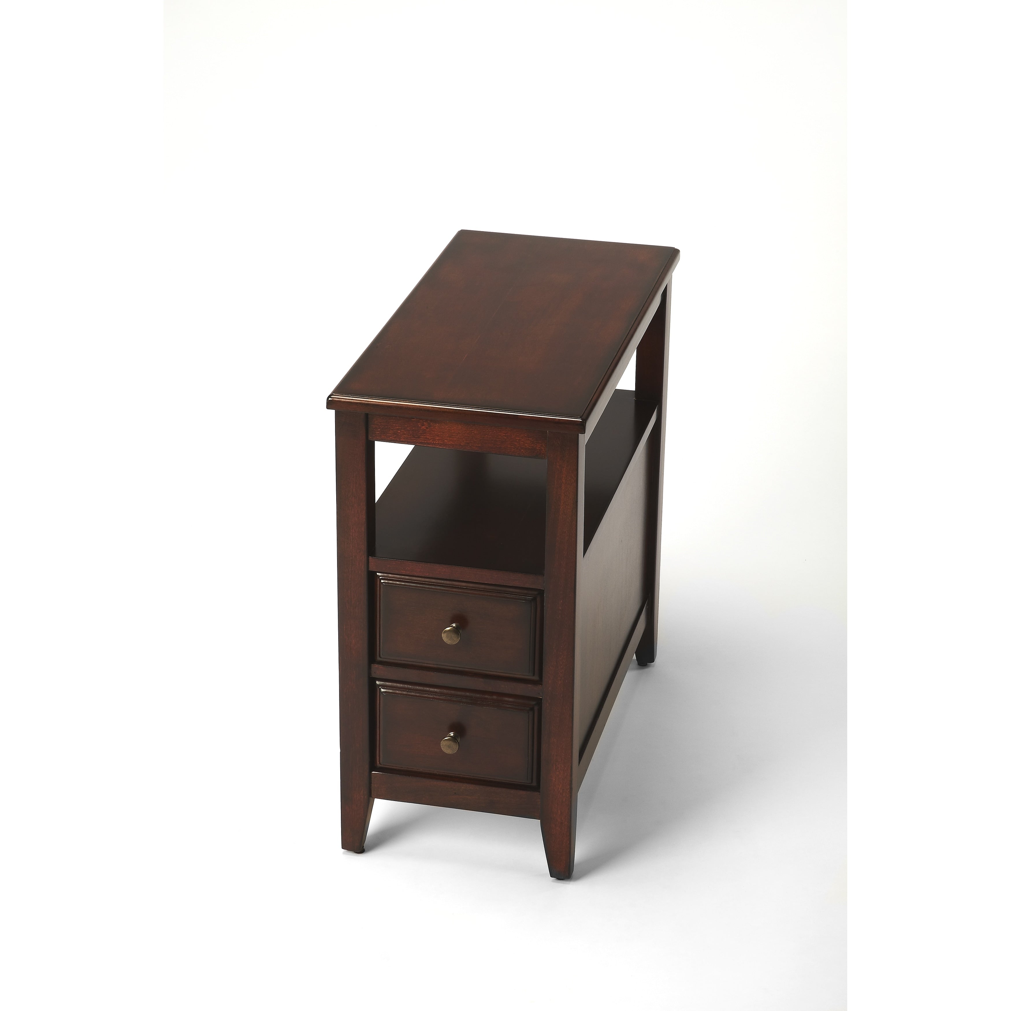 Handmade Butler Marcus Plantation Cherry Chair End Table China