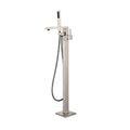 Mare Free Standing Bathtub Filler Faucet W Handheld Showerwand N A
