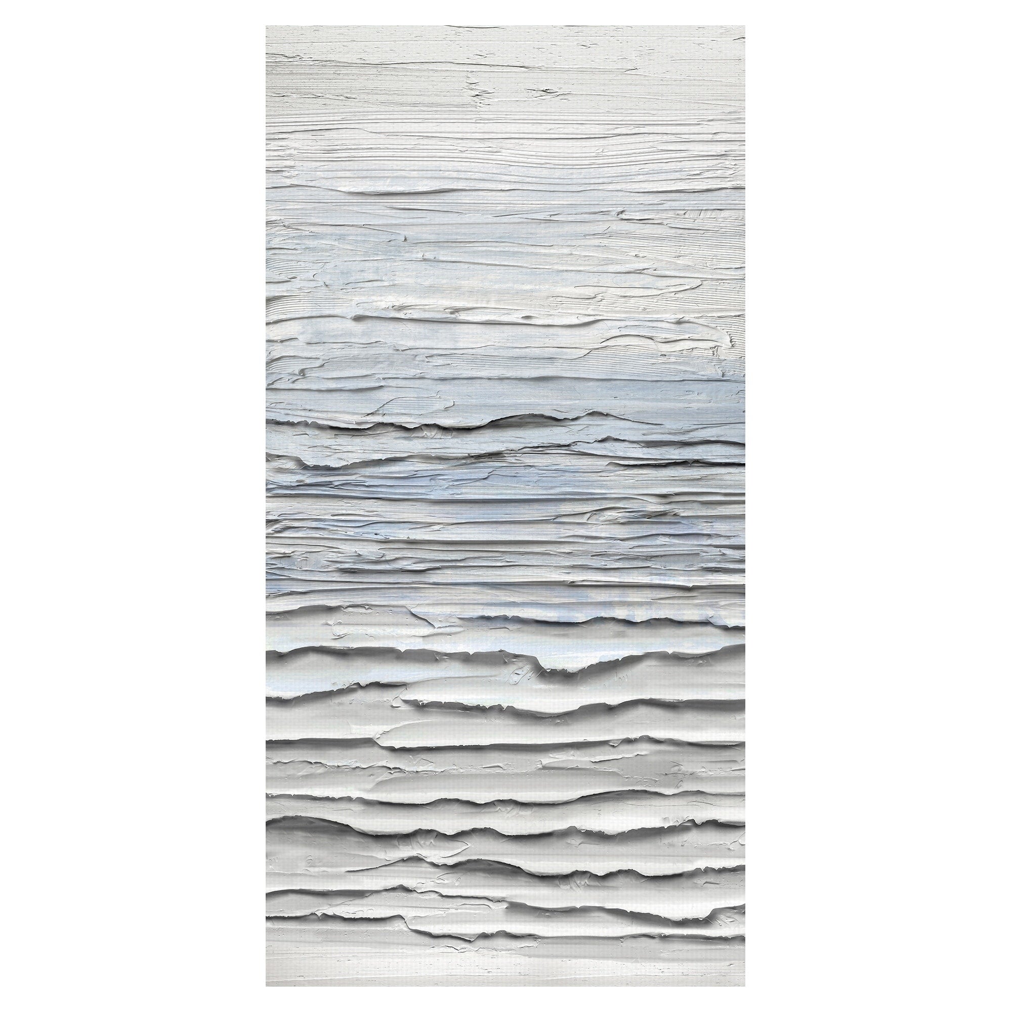 Marea Creciente By Paul Duncan Canvas Art Print Blue White