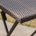 Margarita Outdoor Wicker 5 Piece Bar Set By Christopher Knight Home