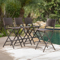 Margarita Outdoor Wicker Barstool Set Of 4 By Christopher Knight Home