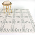 Margolles Floral Grid Indoor Outdoor Area Rug