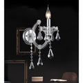 Gracewood Hollow Bouyain 1 Light Wall Sconce With Chrome Finish
