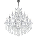 Chrome Finish 33 Light Chandelier