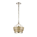 Marin 10.5 Inch Wide 1 Light Pendant In Polished Nickel 10.5In W X 10.5In D X 13In H