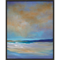 Marine Layer By Sheila Finch Framed Canvas Wall Art Print