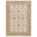 Marley Bordered Traditional Fringed Area Rug