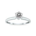 1 2 Carat Round Diamond Solitaire Ring In 14K White Gold