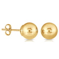 Marquee Jewels 10K Yellow Gold 7 Millimeter Ball Stud Earrings