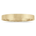Marquee Jewels 14K Yellow Gold 2 Millimeter Flat Wedding Band