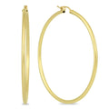 Marque Jewels 14K Yellow Gold Filled Hoop Earrings 55Mm