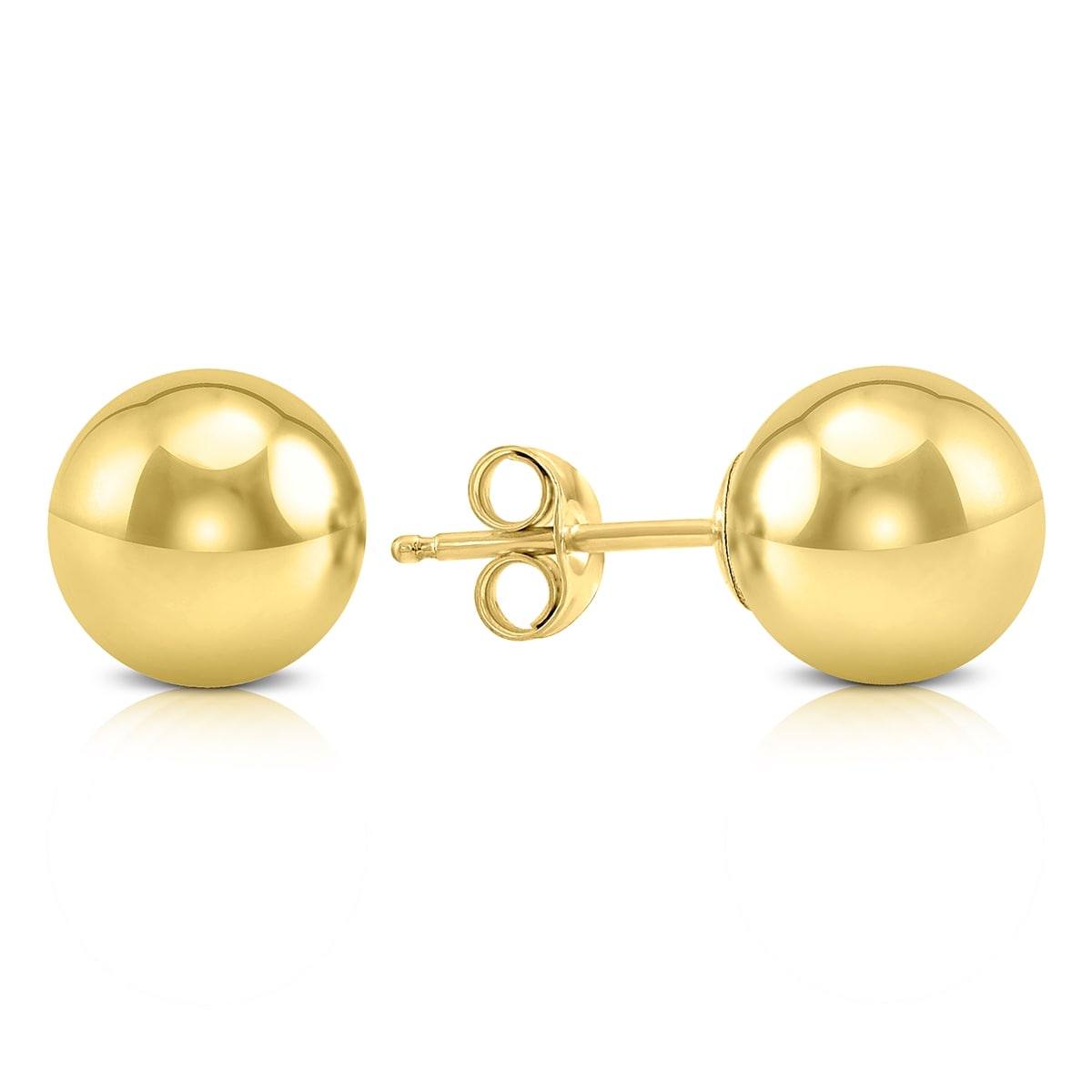Marquee Jewels 14K Yellow Gold Filled Ball Earrings