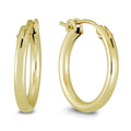 Marquee Jewels 14K Yellow Gold Filled Hoop Earrings 19 Mm