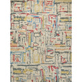 Marrakesh Hand Knotted Wool Red Yellow Multi Area Rug