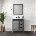Marsyas 30 Single Vanity Top Square Sink 28 Mirror