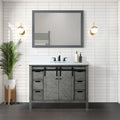 Marsyas 48 Single Vanity Top Square Sink 44 Mirror