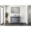 Marsyas 48 Single Vanity Top Square Sink No Mirror