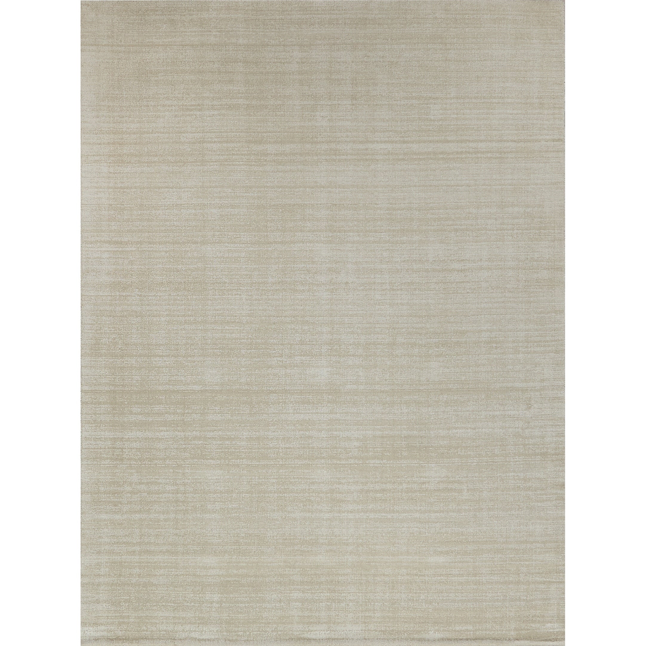 Martelli Modern Handloomed Silky Nylon Light Beige Area Rug
