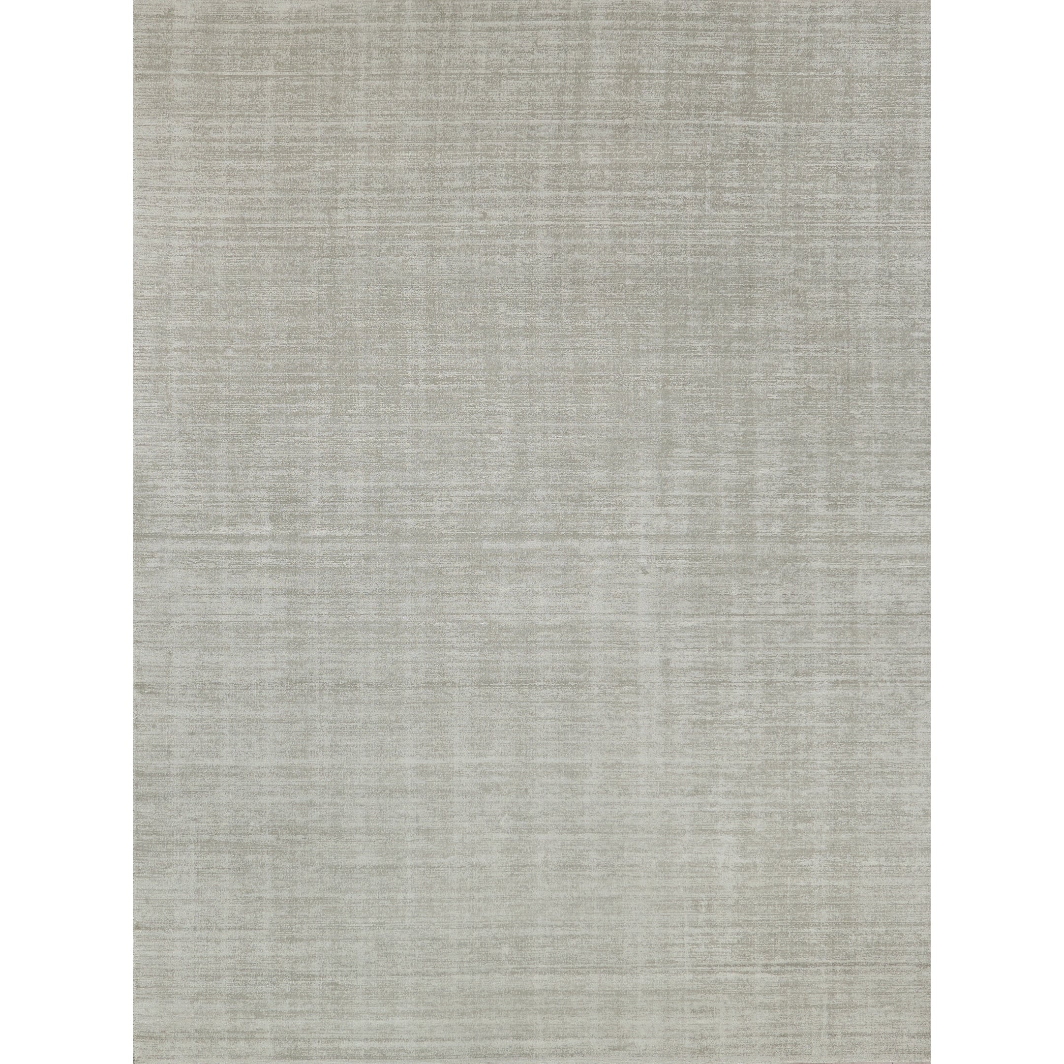 Martelli Modern Handloomed Silky Nylon Light Silver Area Rug