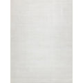 Martelli Modern Handloomed Silky Nylon White Area Rug
