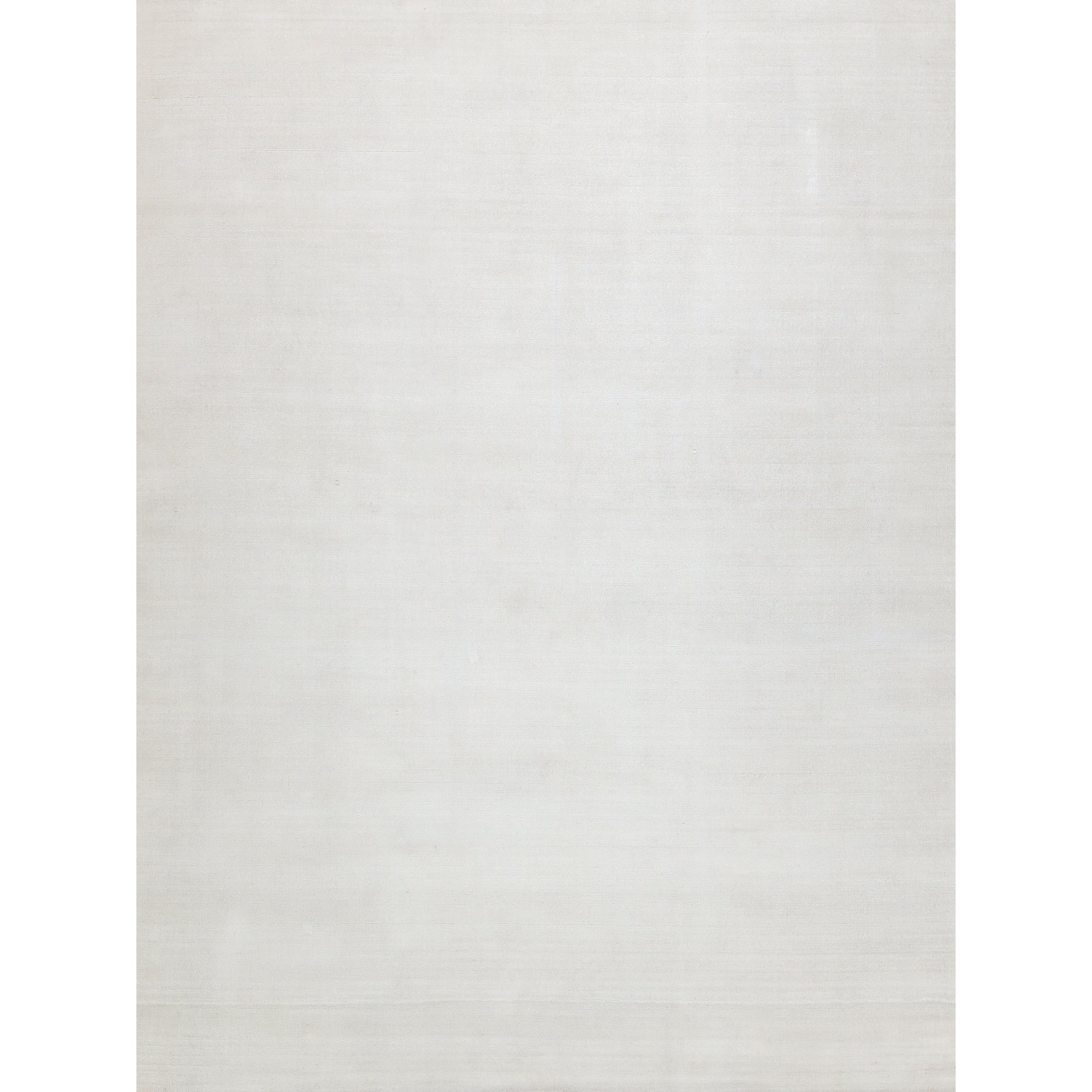 Martelli Modern Handloomed Silky Nylon White Area Rug