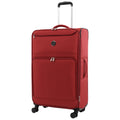 Martha Stewart 31 Softside Luggage Extra Large Expandable Spinner Suitcase With 8 Wheels Front Pockets