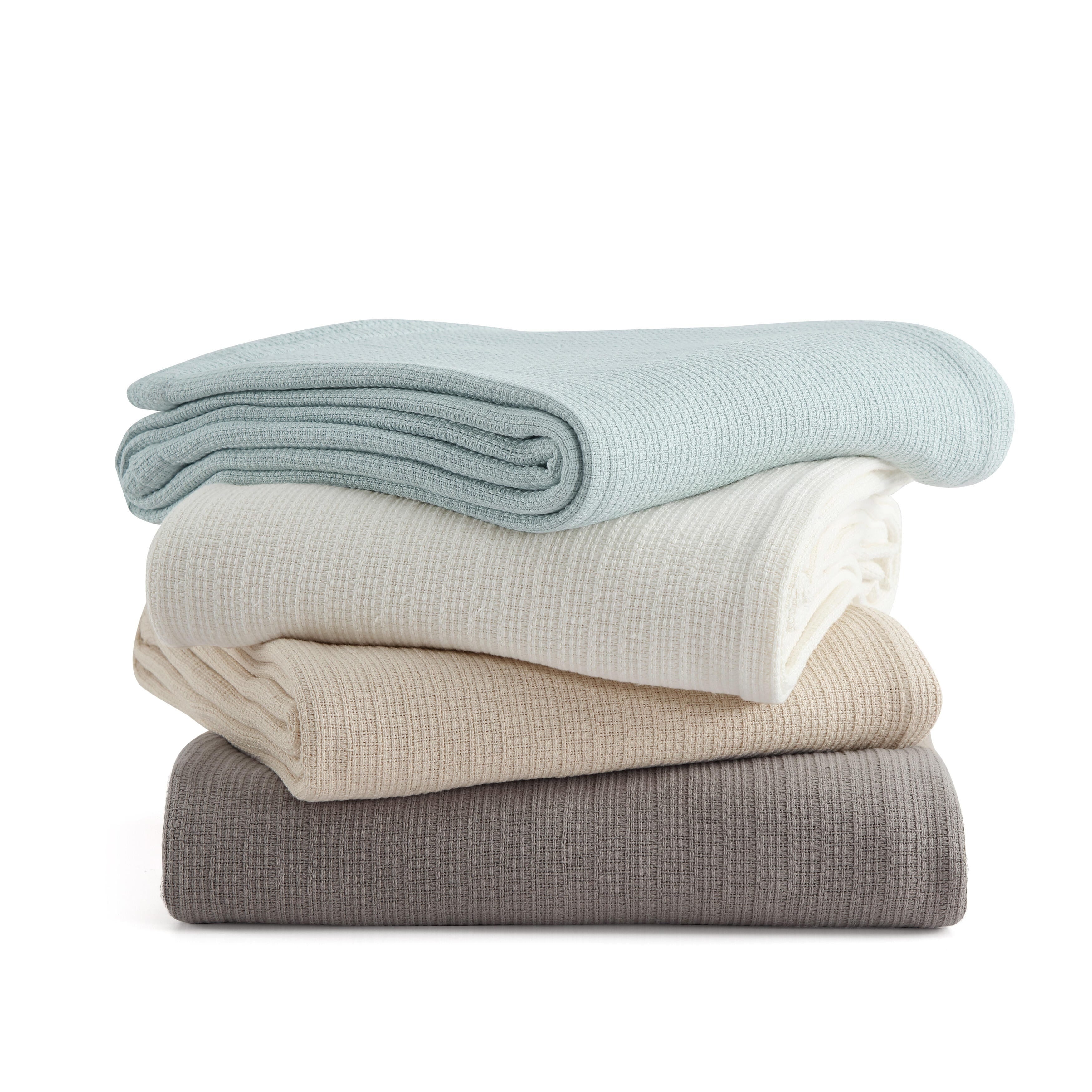 Martha Stewart Bedford Tile Solid Blanket