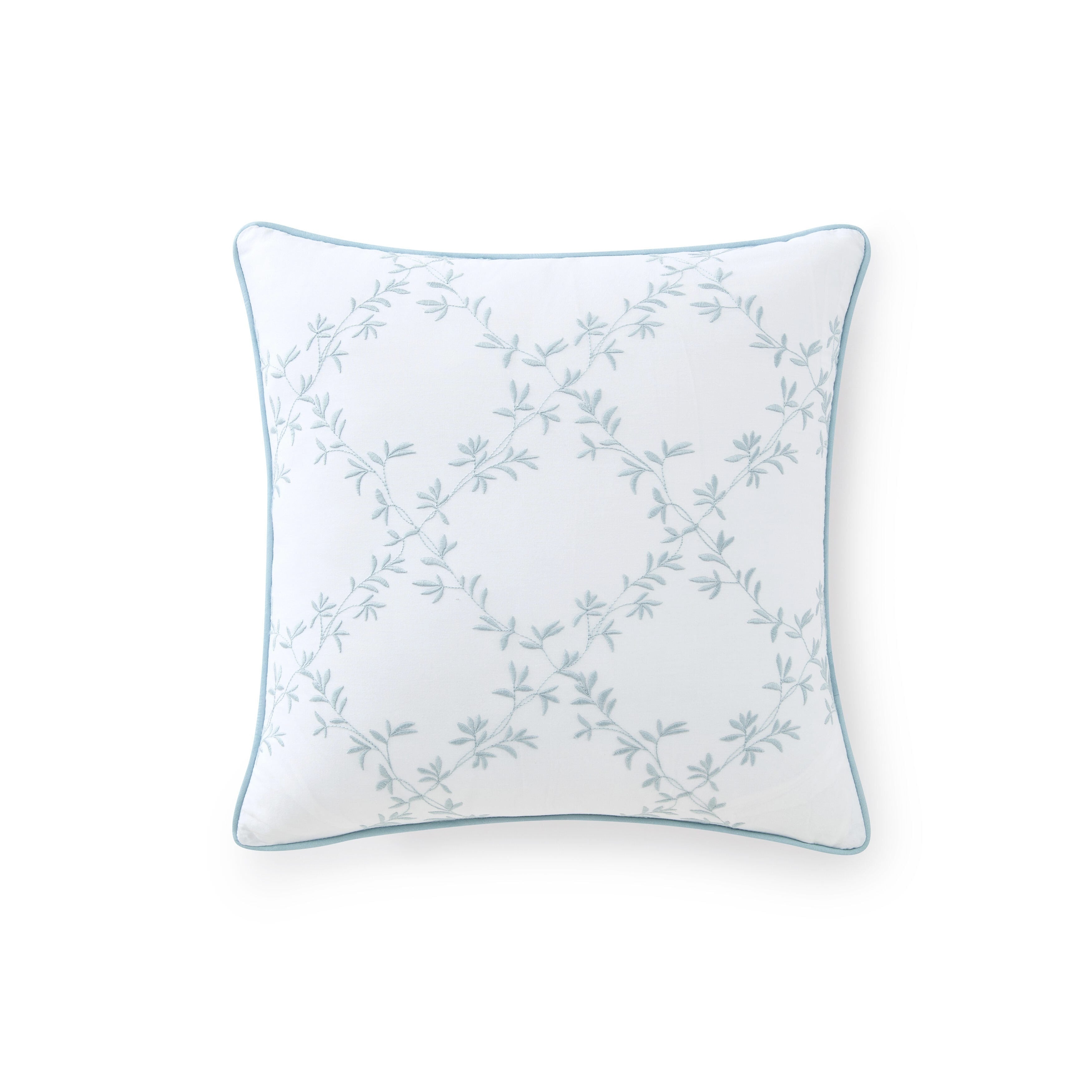 Martha Stewart Cotton Percale Decorative Pillow 18X18