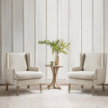 Martha Stewart Decker Beige Accent Armchair
