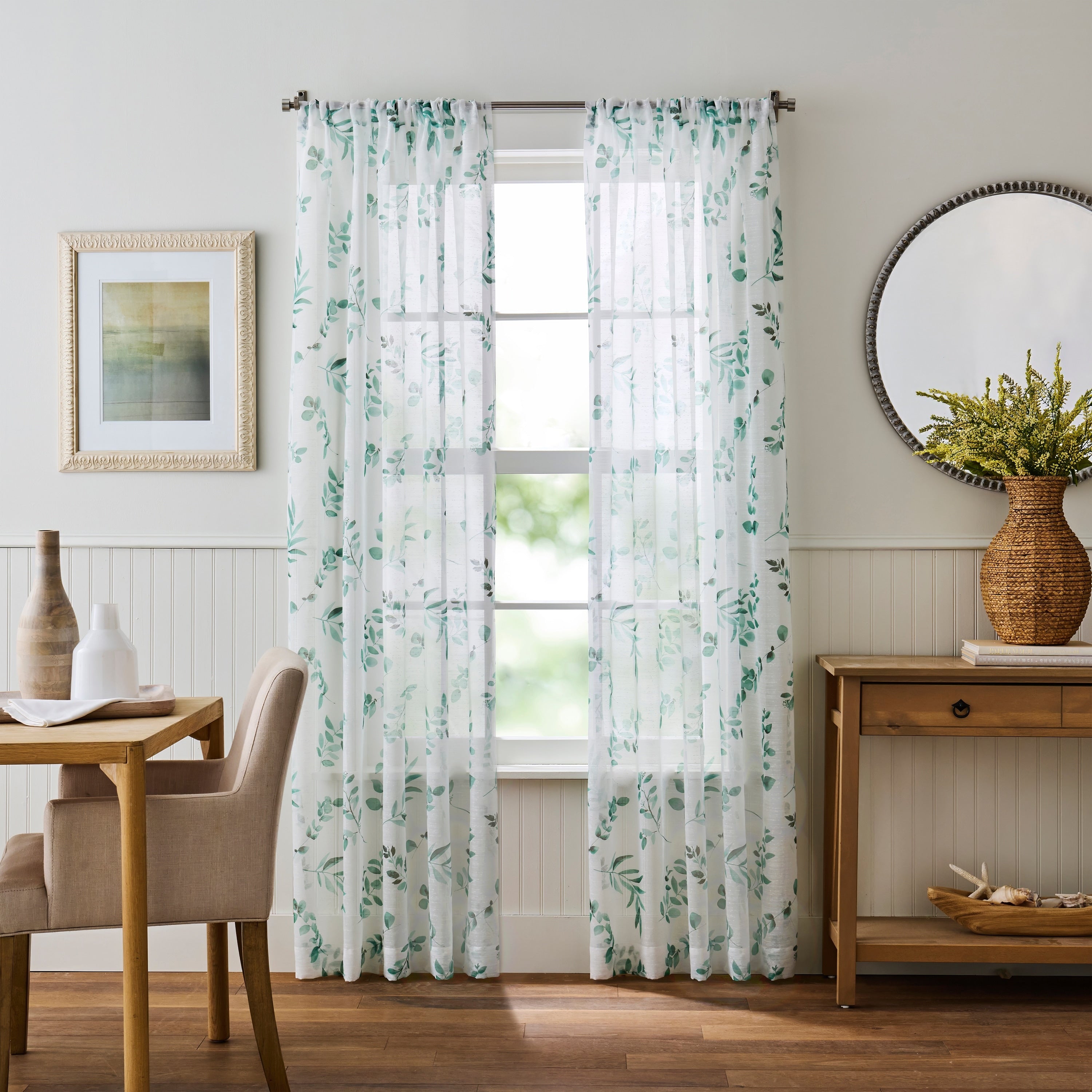 Martha Stewart Madison Curtain Panel Set