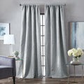 Martha Stewart Milan Room Darkening Rod Pocket Single Curtain Panel