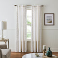 Martha Stewart Plume Curtain Panel Pair