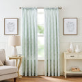 Martha Stewart Raina Matelass Curtain Panel Pair