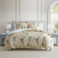 Martha Stewart Songbird Cotton Reversible Duvet Cover Set