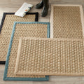 Safavieh Martha Stewart Winding Braid Mallard Seagrass Rug 9 X 12