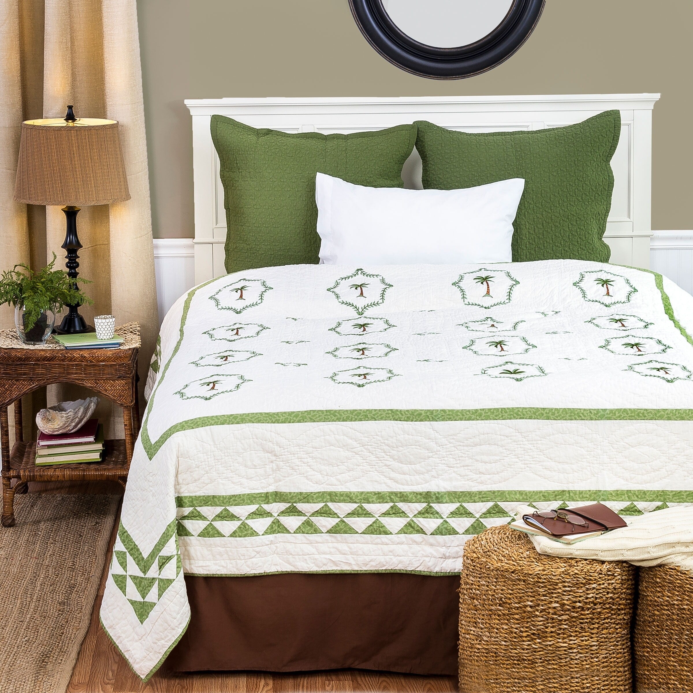 Martinique Coastal Cotton Quilt Shams Not Included