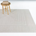 Martyn Geometric Border Area Rug