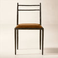 Marylebone 48in Round Dark Wood Dining Table by Todd Snyder